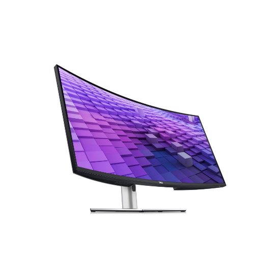 Monitor 37,5" DELL U3824DW, 3840x1600, IPS, 60Hz, 5ms, 300cd/m2, zakrivljeni, zvučnici, srebrni