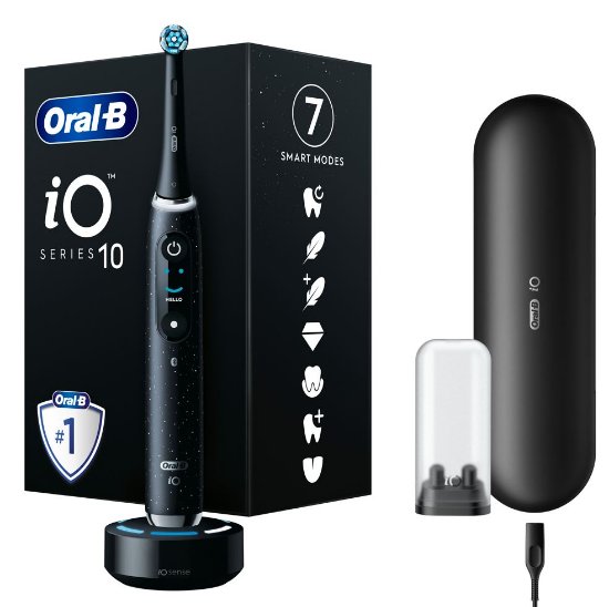 Električna četkica za zube ORAL-B iO10, Cosmic Black