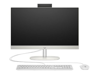 Računalo AiO HP 24-cr0052ny / 24" FHD IPS, Core i5 1335U, 8GB, 512GB SSD, Intel HD Graphics, WiFi, tipkovnica, miš, bez OS, bijelo