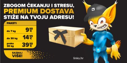 Prikažite detalje za Premium dostava u Linksu: brza dostava IT opreme u Zagrebu i okolici