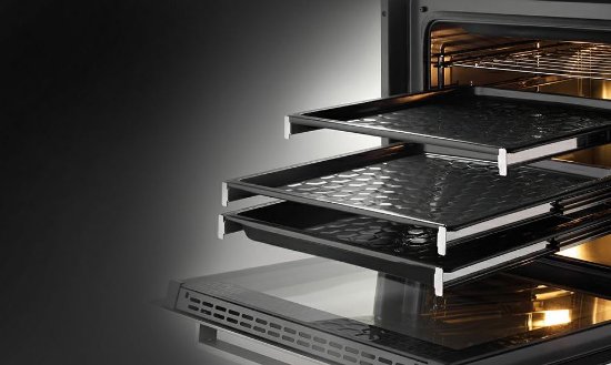 Ugradbena pećnica AMICA BOC5542S, 65 l, 11 funkcija pećnice, energetski razred A, crna