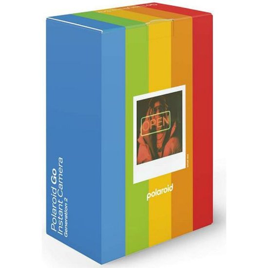POLAROID instant fotoaparat GO Generation 2 Everything Box, fotoaparat + film, crni