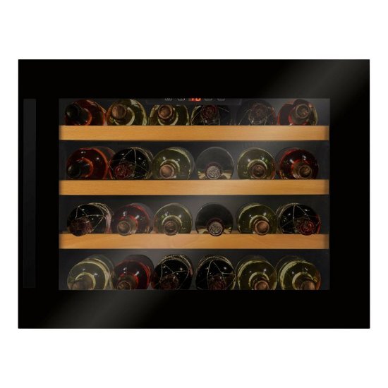 Ugradbeni hladnjak za vino AMICA WCB1K54B24.1, 24 boce, 45 cm, 63 l, energetski razred G, crni