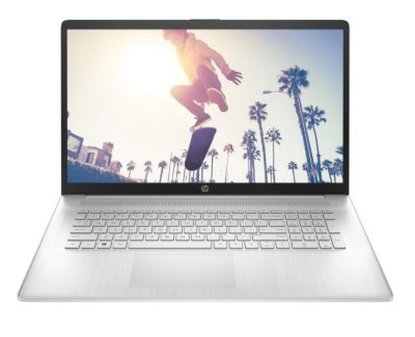 IZLOŽBENI - Laptop HP 17-cp2035nm / Ryzen 5 7520U, 16GB, 512GB SSD, AMD Radeon Graphics, 17.3" FHD IPS, bez OS, srebrni