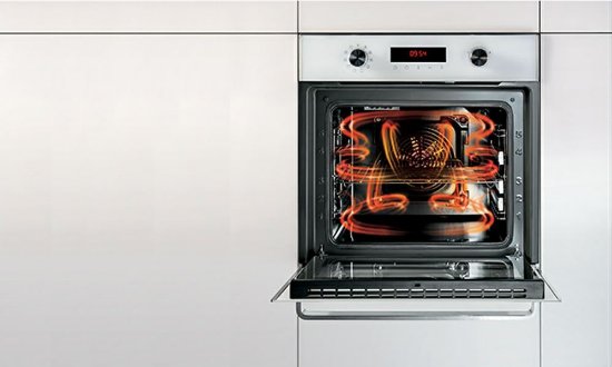 Ugradbena pećnica AMICA BOC5542S, 65 l, 11 funkcija pećnice, energetski razred A, crna