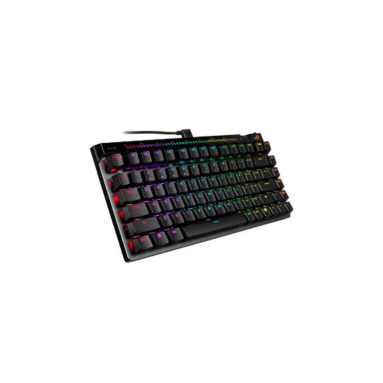 Tipkovnica ASUS ROG Falchion Ace 75 HE, RGB, mehanička, ROG HFX V2, US Layout, crna