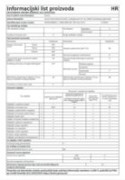 Ugradbeni hladnjak za vino AMICA WCB1K60B40.1, 40 boca, 59 cm, 90 l, energetski razred G, crni