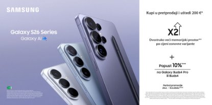 Prikažite detalje za Samsung Miracle S26 Launch donosi vam uštedu od 200€!