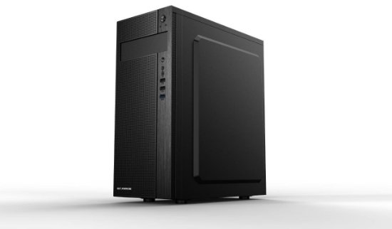 Kućište BIT FORCE STRIKE BS-3, MIDI, ATX, window, crno, bez napajanja