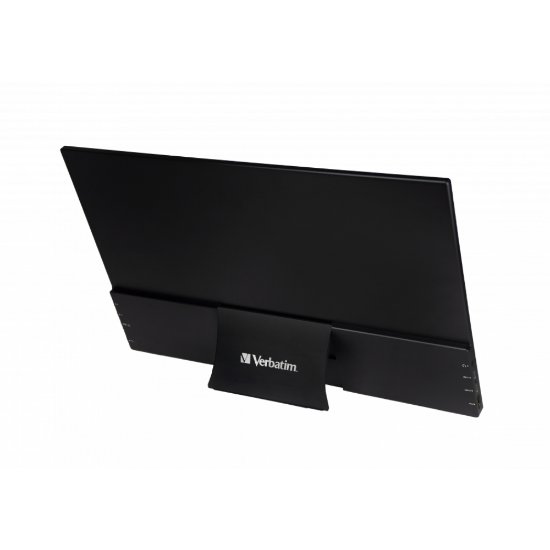 Prijenosni monitor 15.6" VERBATIM PMT-15, FHD, IPS, 60Hz, 6ms, 250cd/m2, FreeSync, crni