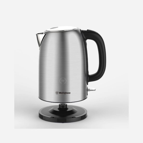 Kuhalo za vodu WESTINGHOUSE Basic, 2200W, 1,7l, sivo