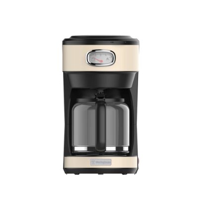 Aparat za kavu WESTINGHOUSE Retro, 1000 W, filter kava, do 10 šalica, 1,25l, bijeli