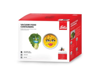 Posude za vakumiranje SOLIS SOL 92278, heksagonalne, 3 komada