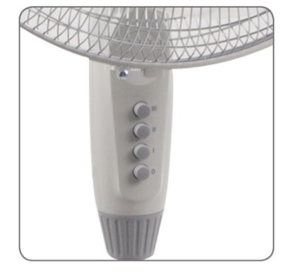 Ventilator SOLIS SOL 97094, stojeći, 60 W, O 45 cm, sivi