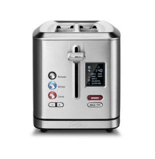 Toster SOLIS SOL 92016, sa 2 utora, 950 W, 7 programa, inox