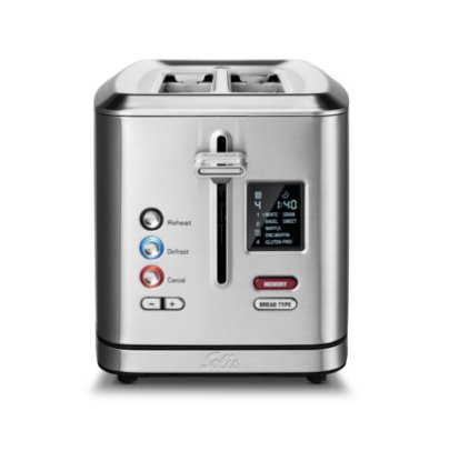 Toster SOLIS SOL 92016, sa 2 utora, 950 W, 7 programa, inox