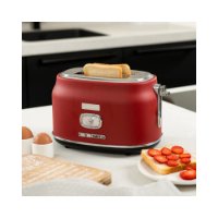Toster WESTINGHOUSE Retro 2 Slice, 2 utora, 815 W, crveni