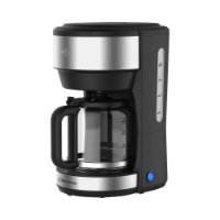 Aparat za kavu WESTINGHOUSE Basic, 1000 W, filter kava, do 10 šalica, 1,25l, sivi