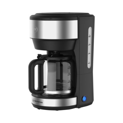 Aparat za kavu WESTINGHOUSE Basic, 1000 W, filter kava, do 10 šalica, 1,25l, sivi