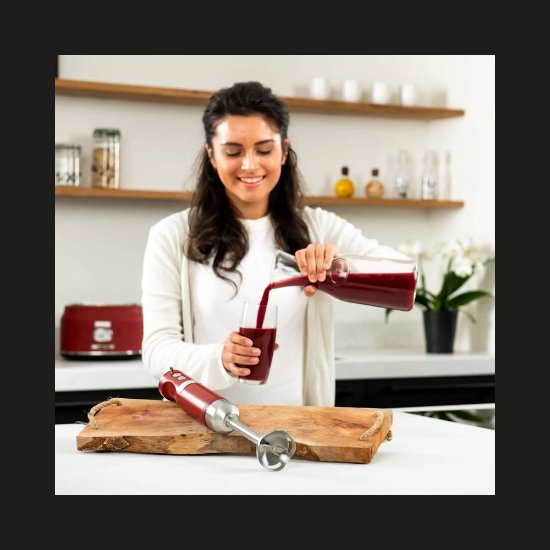 Štapni mikser WESTINGHOUSE Retro, 600W, crveni