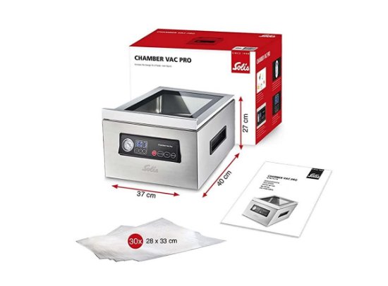 Aparat za vakumiranje SOLIS SOL 92231, 350 W, 4 super jake usisne pumpe do1,0 bar, inox