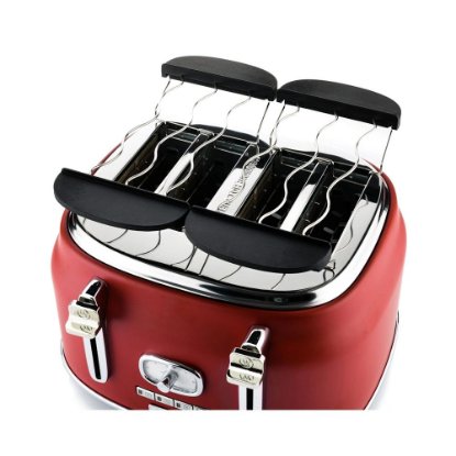Toster WESTINGHOUSE Retro 4 Slice, 4 utora, 1750 W, crveni