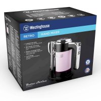 Mikser WESTINGHOUSE Retro, 350 W, ručni, rozi