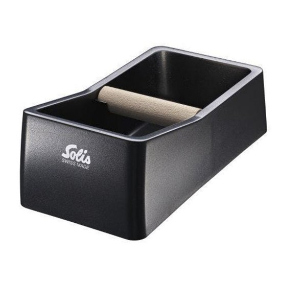 Posuda za talog kave SOLIS SOL 97840, crna