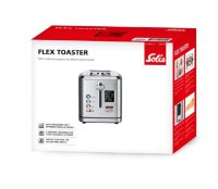 Toster SOLIS SOL 92016, sa 2 utora, 950 W, 7 programa, inox