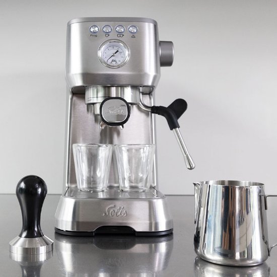 Aparat za kavu SOLIS Perfetta Plus SOL 98081, 1700W, srebrni