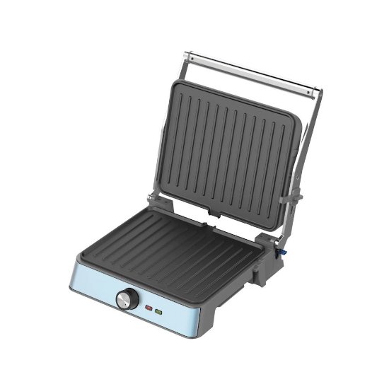 Roštilj električni WESTINGHOUSE Retro, 2200W, preklopni, plavi