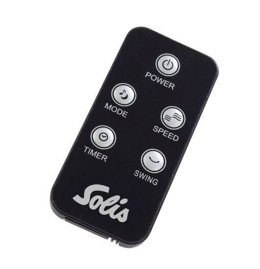 Ventilator SOLIS SOL 97050, stupni, 50 W, 24 o cm, crni