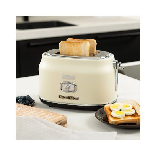 Toster WESTINGHOUSE Retro 2 Slice, 2 utora, 815 W, bijeli