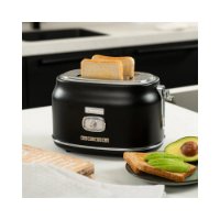 Toster WESTINGHOUSE Retro 2 Slice, 2 utora, 815 W, crni