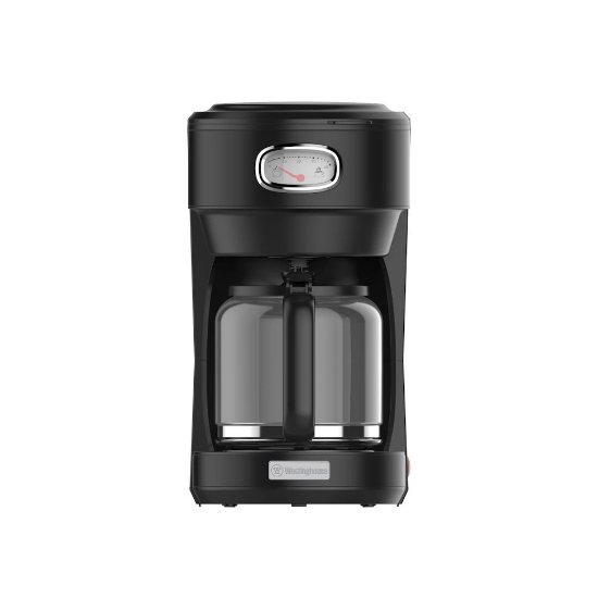 Aparat za kavu WESTINGHOUSE Retro, 1000 W, filter kava, do 10 šalica, 1,25l, crni