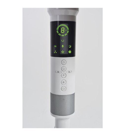 Ventilator SOLIS SOL 97060, stojeći, 65 W, 40 cm, 360°, bijeli