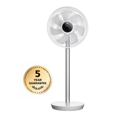 Ventilator SOLIS SOL 97067, stojeći, 25 W, 36 cm, bijeli