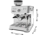 Aparat za kavu SOLIS Solis Grind & Infuse Perfetta 1019 - RVS Silver, espresso aparat, 16 bara, 2,6 l, inox