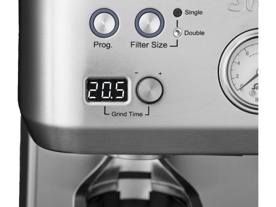 Aparat za kavu SOLIS Solis Grind & Infuse Perfetta 1019 - RVS Silver, espresso aparat, 16 bara, 2,6 l, inox