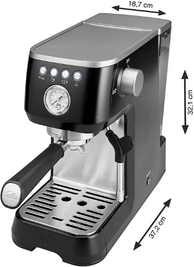 Aparat za kavu SOLIS Perfetta Plus SOL 98084, 1700W, crni