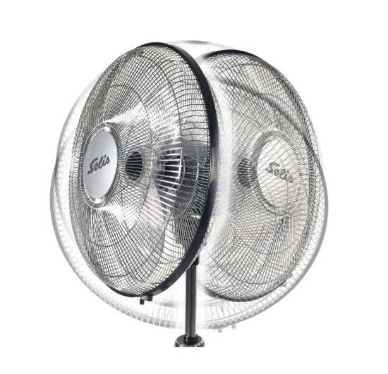 Ventilator SOLIS SOL 97079, stojeći, ionizator, 60 W, 40 cm, sivi