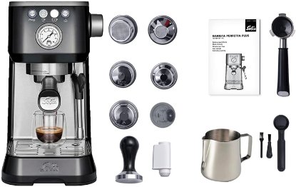 Aparat za kavu SOLIS Perfetta Plus SOL 98084, 1700W, crni