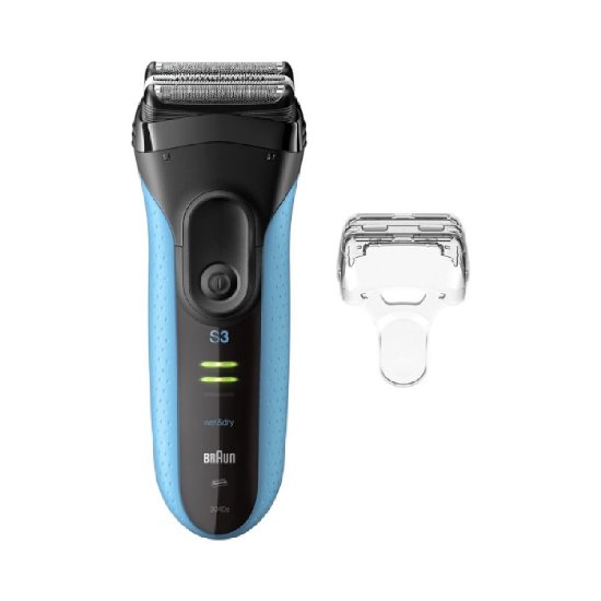 Aparat za brijanje BRAUN 3040S, za mokro i suho, plavi