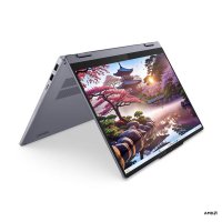 IZLOŽBENI - Laptop LENOVO IdeaPad 5 2in1 83KT0015SC / Ryzen AI 7 350, 24GB, 1TB SSD, AMD Radeon Graphics, 14" WUXGA OLED Touch, Windows 11, sivi