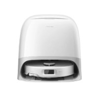 Robotski usisavač ROBOROCK Q Revo Curv 5a1, stanica za samopražnjenje, bijeli