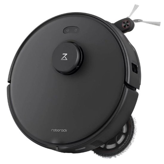 Robotski usisavač ROBOROCK Q Edge 5u1, stanica za samočišćenje, crni