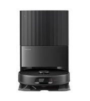 Robotski usisavač ROBOROCK QR 798, stanica za samočišćenje, crni