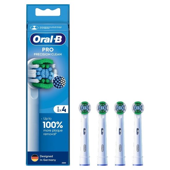 Zamjenske glave četkice za zube ORAL-B EB20-4 Precise Clean, bijele