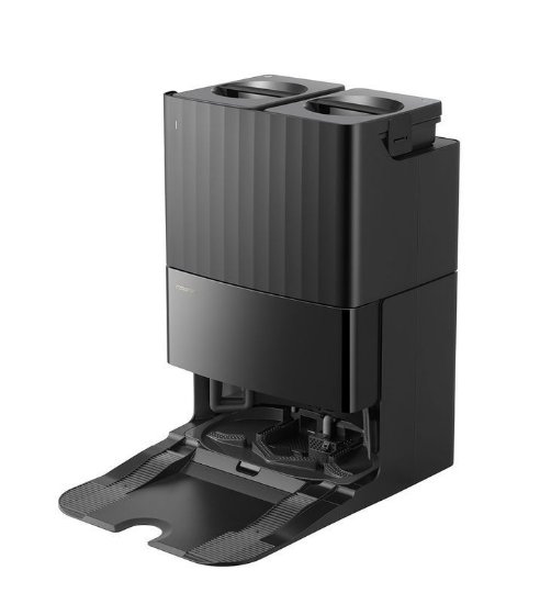 Robotski usisavač ROBOROCK Q Revo 5AE, stanica za samočišćenje, crni