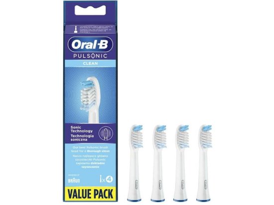 Zamjenske glave četkice za zube ORAL-B Pulsonic refills 4ct Clean